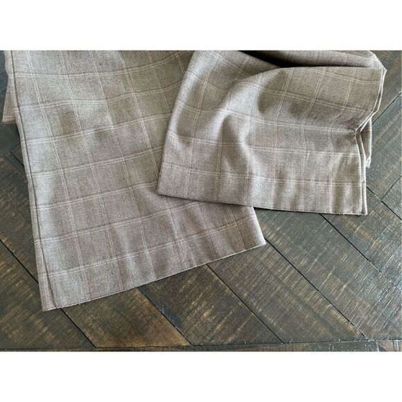 Liz Lange Maternity Stretch Brown and Tan Trouser Dress Pants Casual Pants Size - Picture 4 of 4